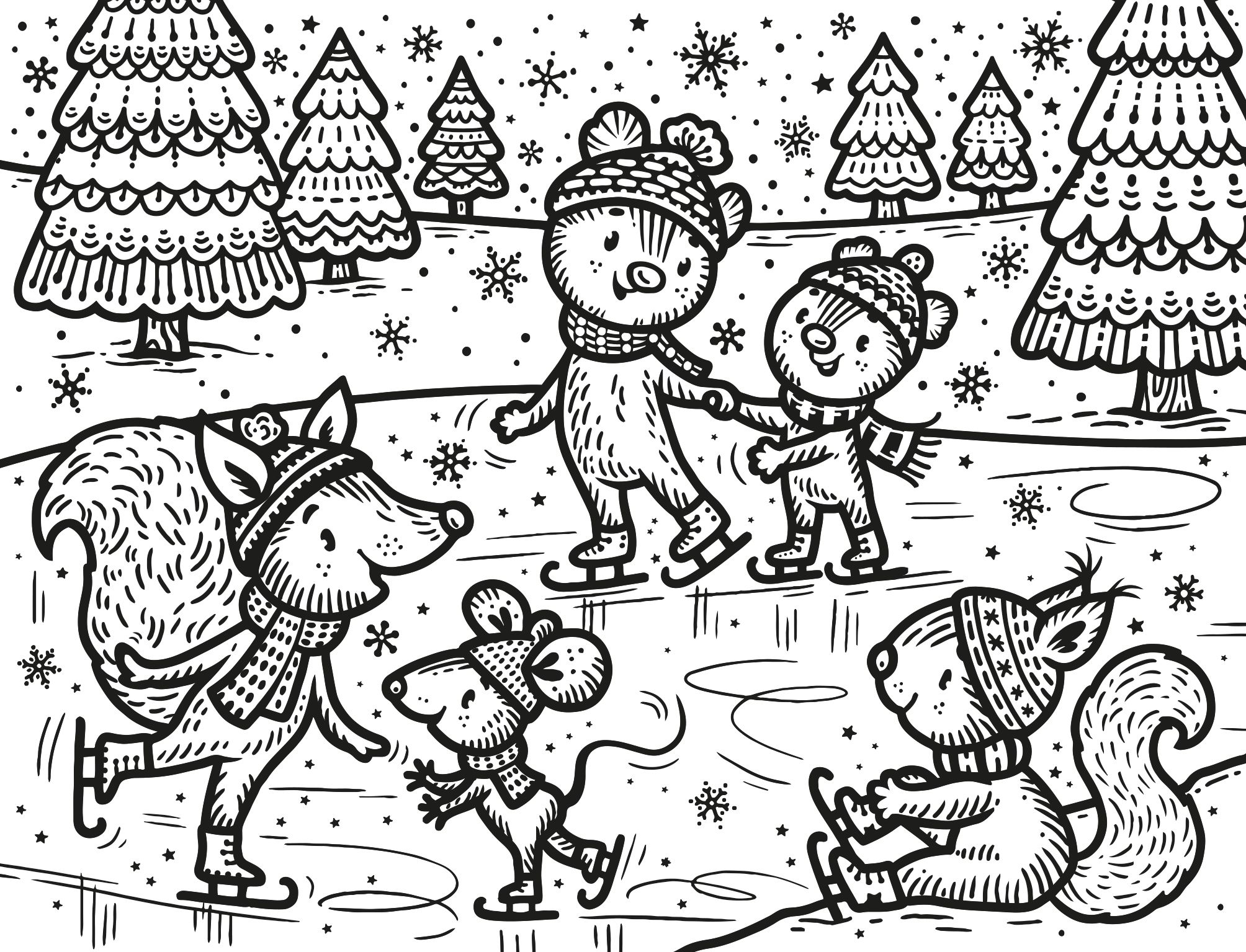 magic painting christmas cards