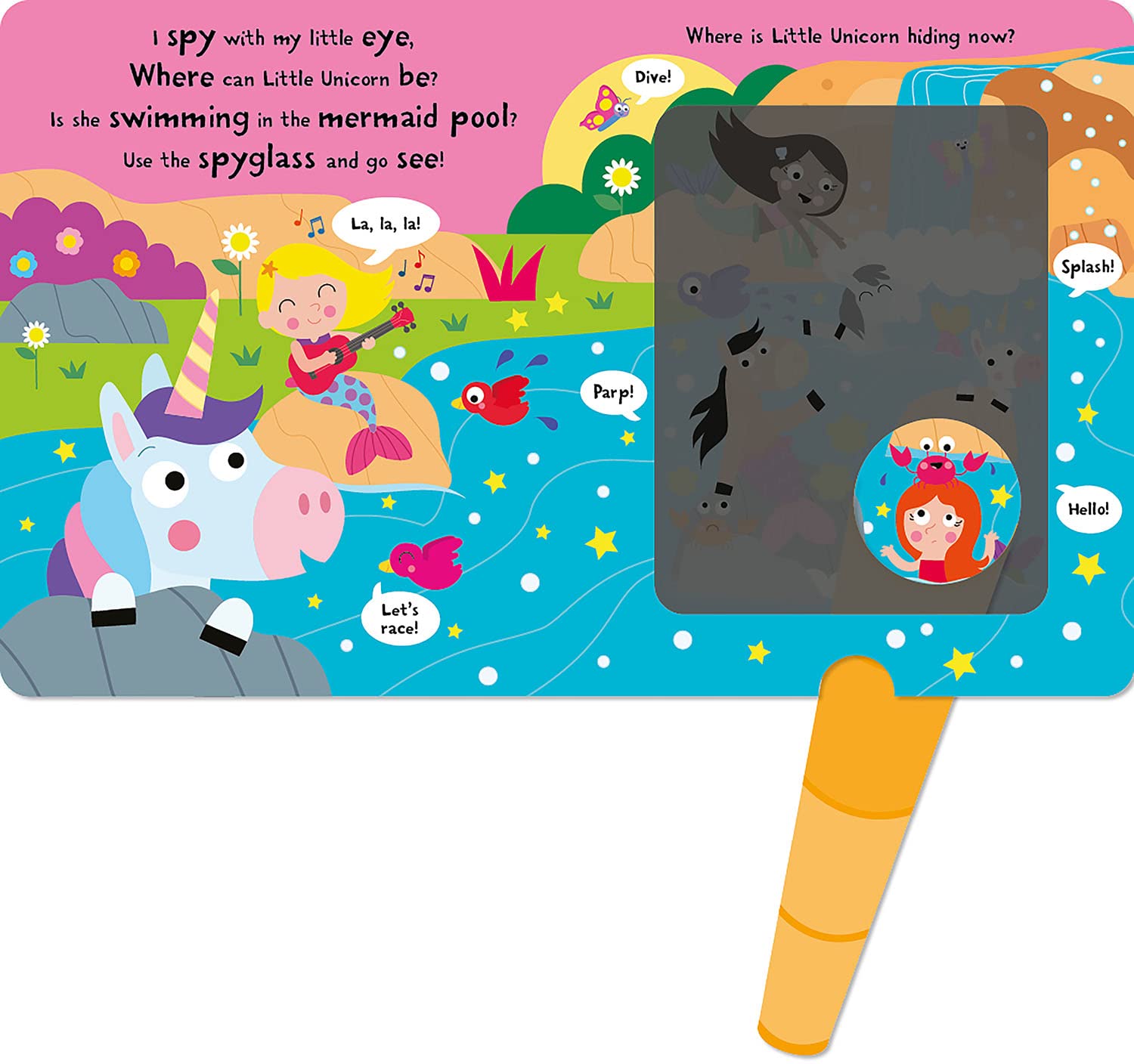 magic spyglass - big unicorn little unicorn