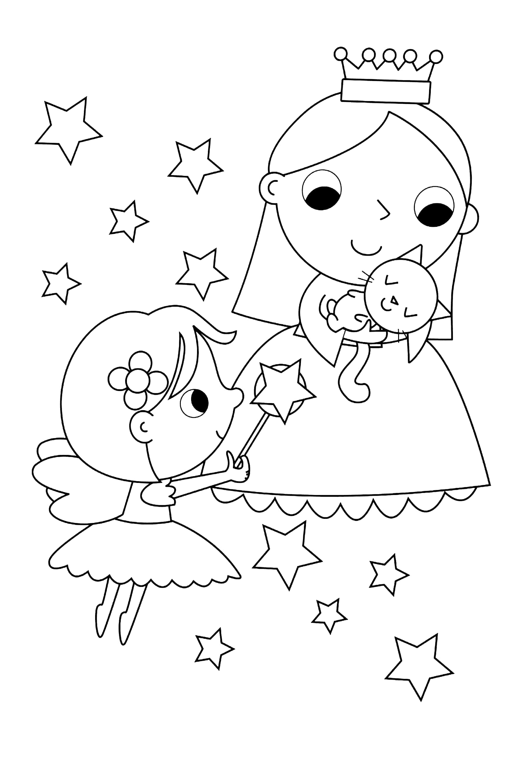 magical colouring fun with puffy stickers