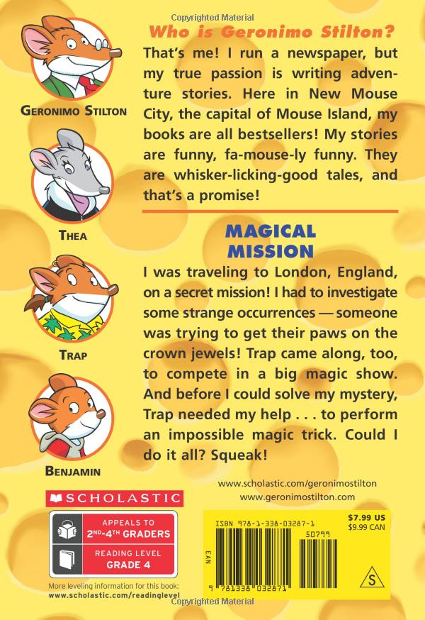 magical mission (geronimo stilton #64), volume 64)