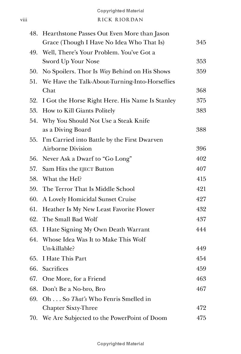 magnus chase and the gods of asgard 2: the hammer of thor