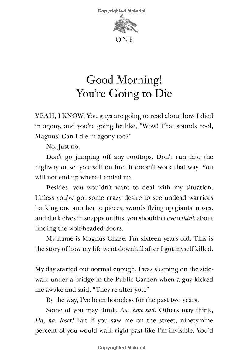 magnus chase and the gods of asgard 2: the hammer of thor