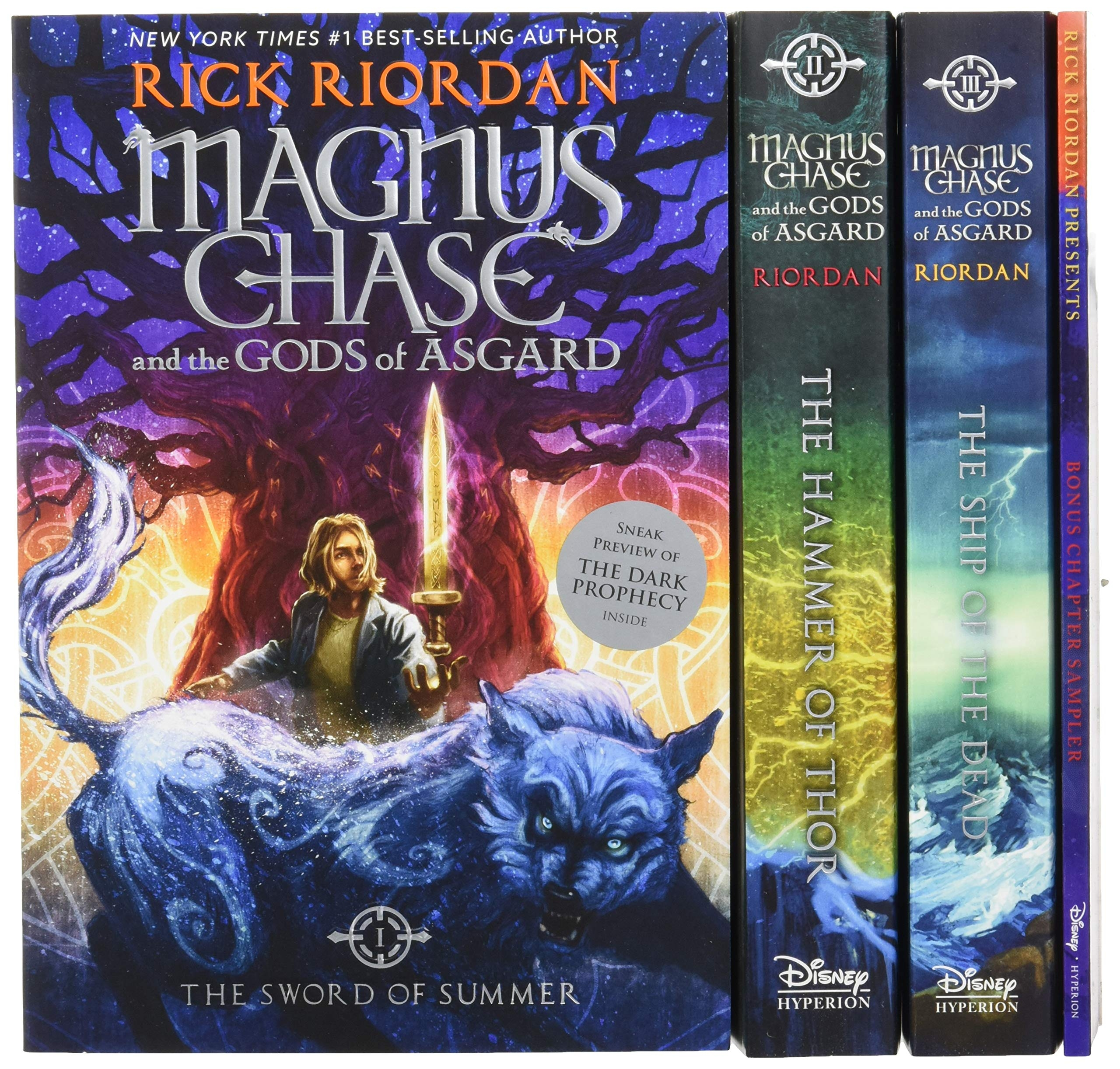 magnus chase and the gods of asgard paperback boxed set