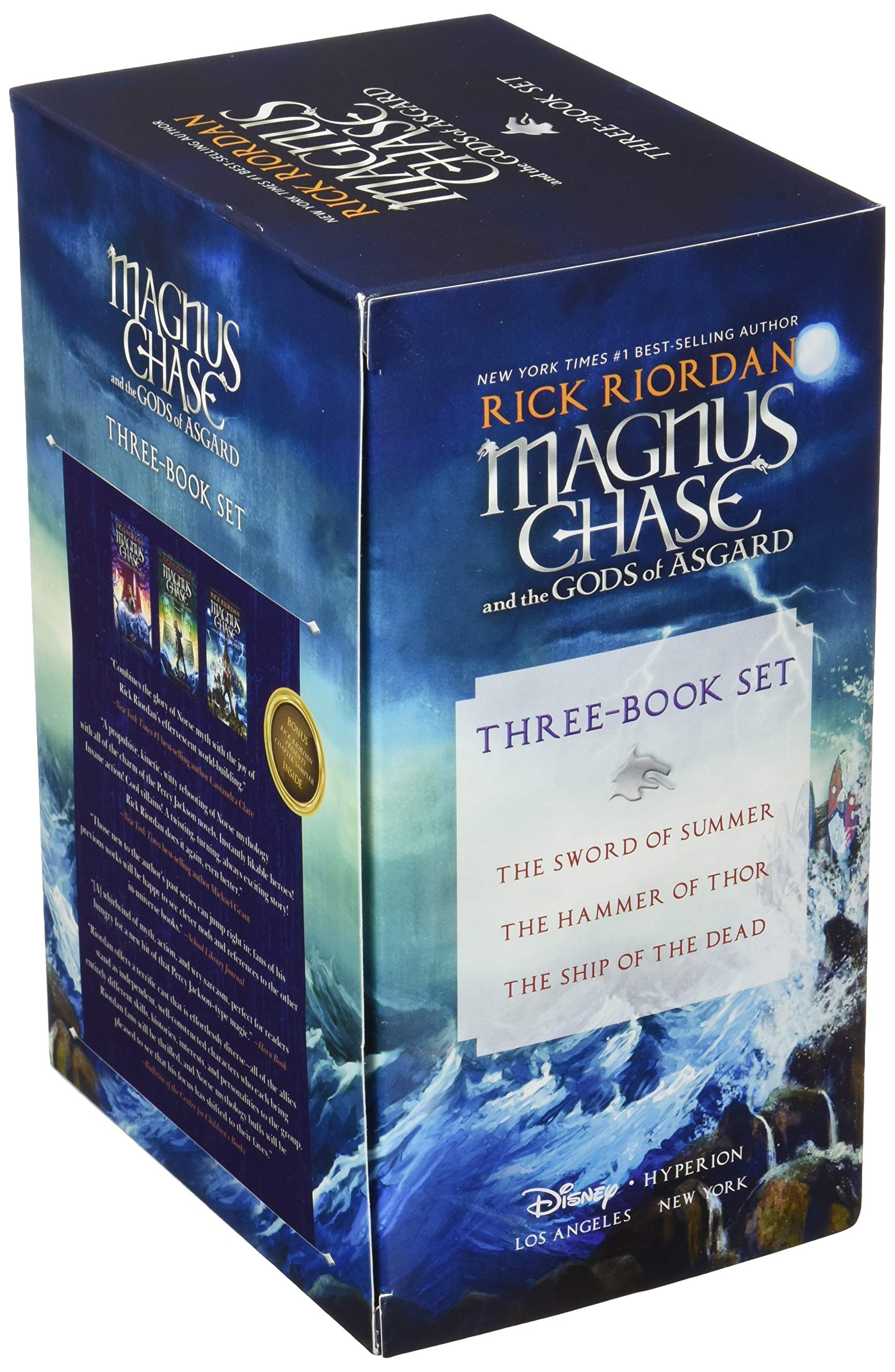 magnus chase and the gods of asgard paperback boxed set