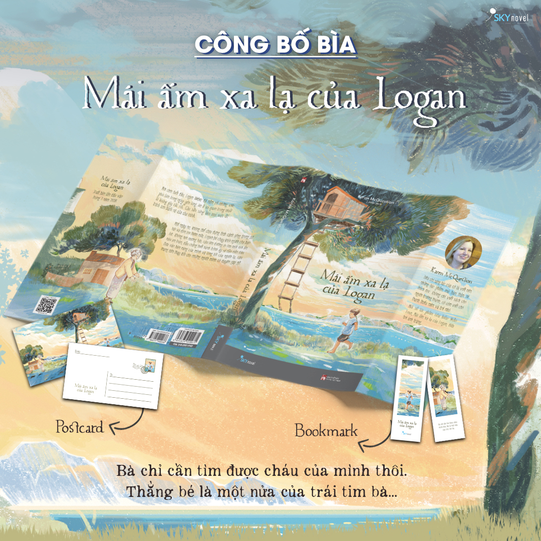 mái ấm xa lạ của logan - tặng kèm bookmark + postcard