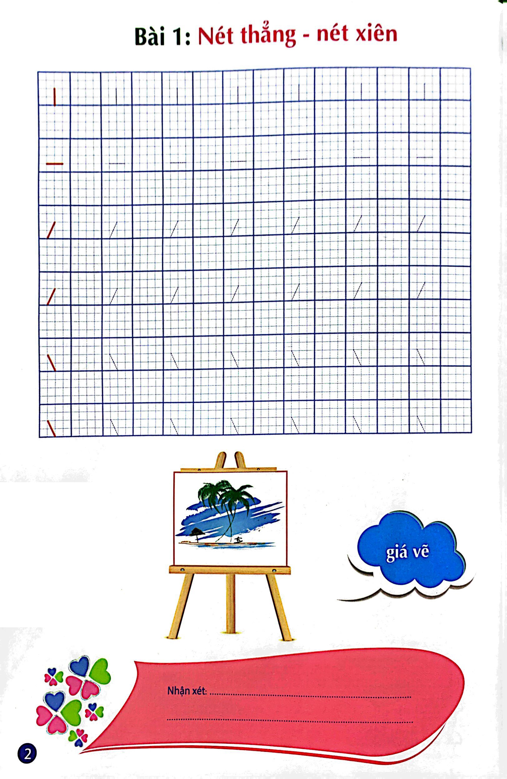 mai bé vào lớp 1 - bé tập tô chữ cái (2021)