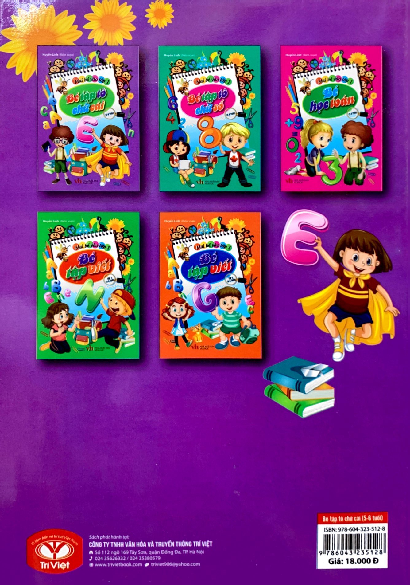 mai bé vào lớp 1 - bé tập tô chữ cái (2021)