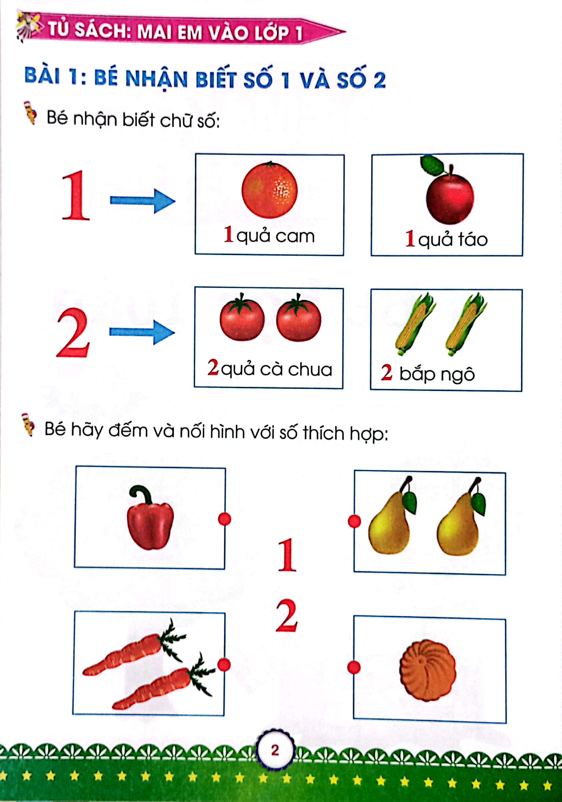 mai em vào lớp 1 - vở bé học toán - quyển 1 (dành cho trẻ 5-6 tuổi) (tái bản 2024)