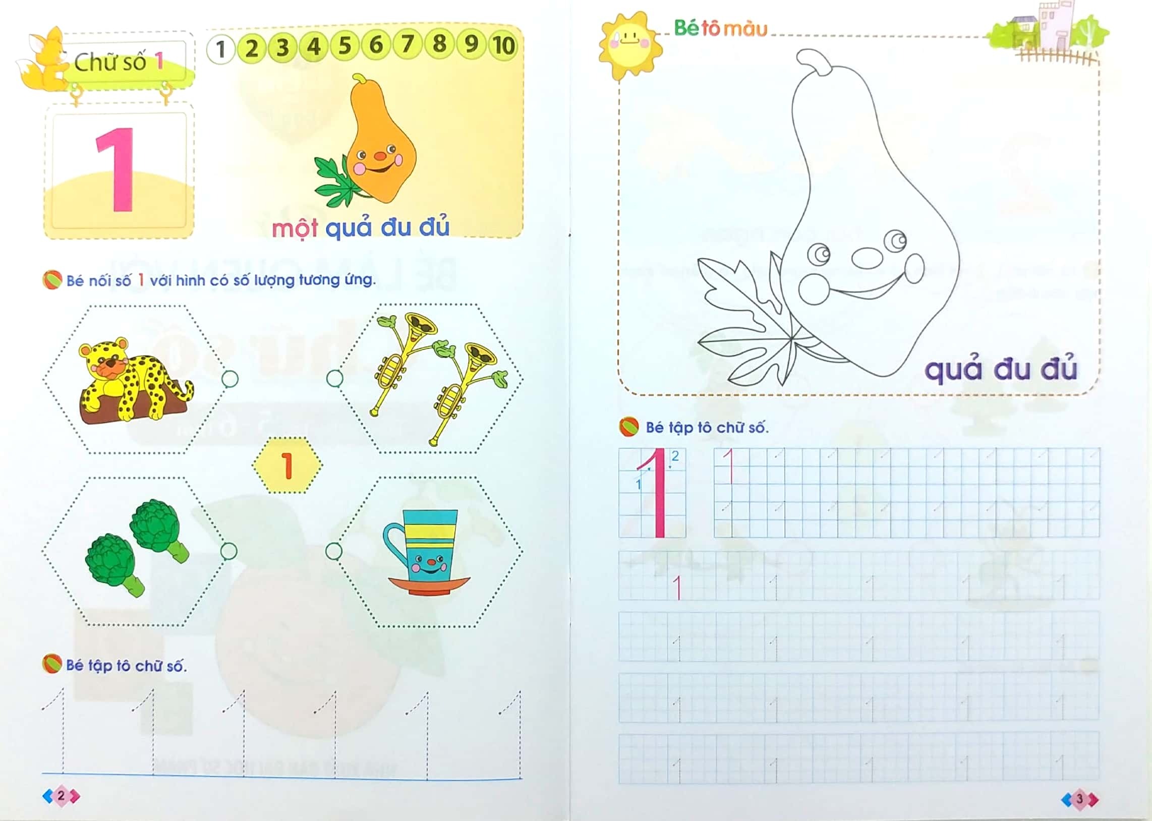 Mai Em Vao Lop 1 - Vo Be Lam Quen Voi Chu So (Danh Cho Tre 5-6 Tuoi) (Tai Ban 2025)