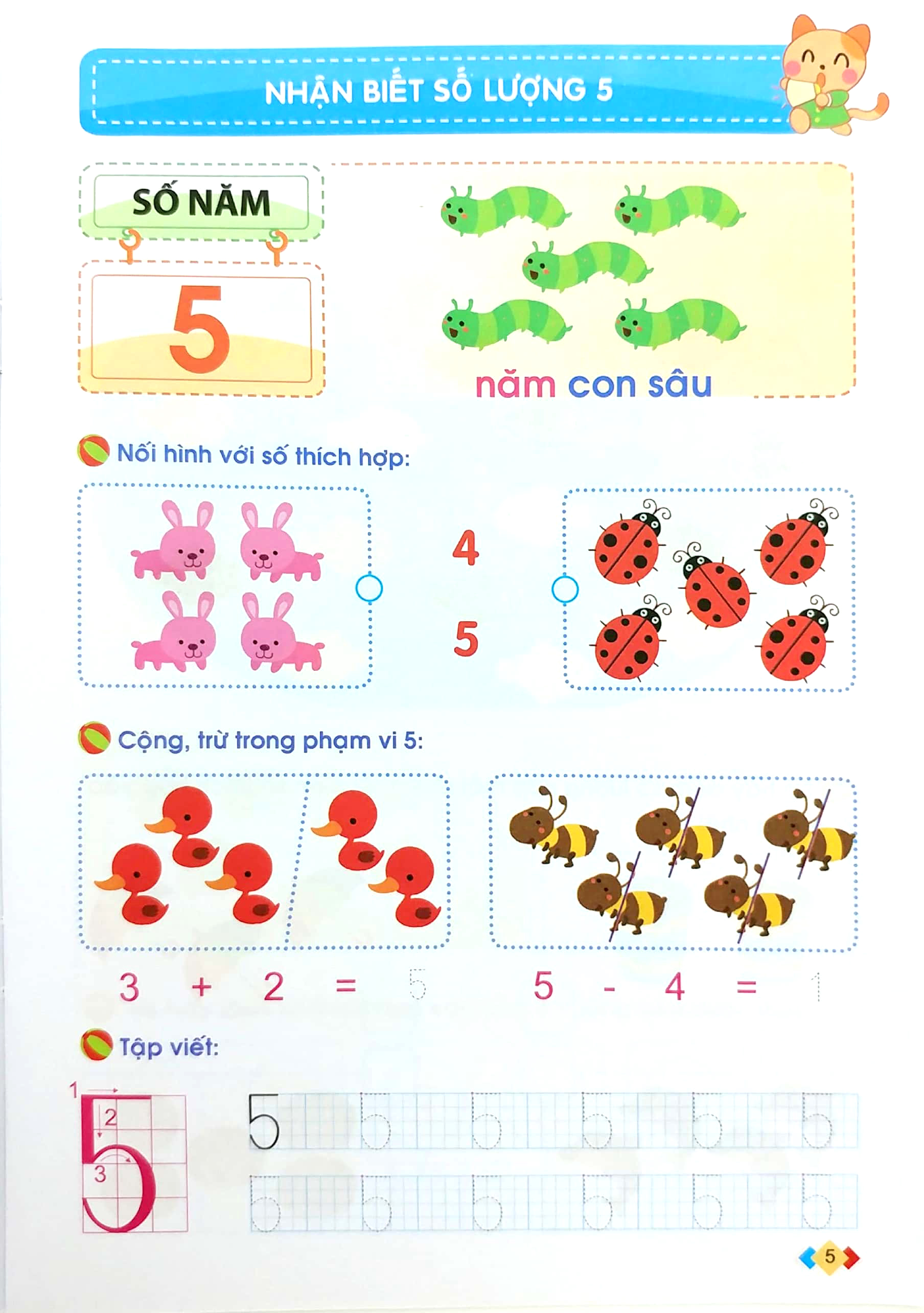 mai em vào lớp 1 - vở bé làm quen với toán (5-6 tuổi) (tái bản 2024)