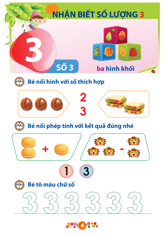 mai em vào lớp 1 - vở bé làm quen với toán (dành cho bé từ 4-5 tuổi) (tái bản 2021)