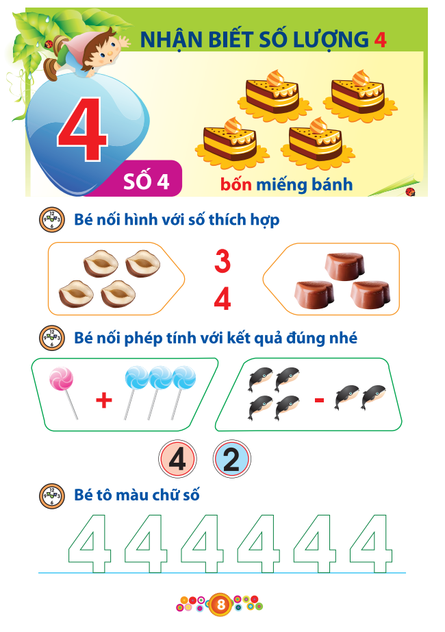 mai em vào lớp 1 - vở bé làm quen với toán (dành cho bé từ 4-5 tuổi) (tái bản 2021)