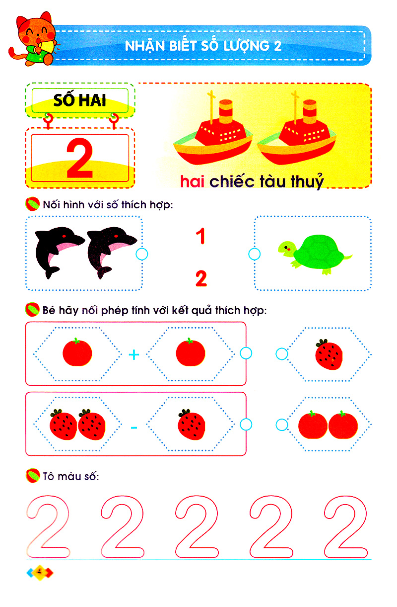 mai em vào lớp 1 - vở bé làm quen với toán (dành cho trẻ mẫu giáo)