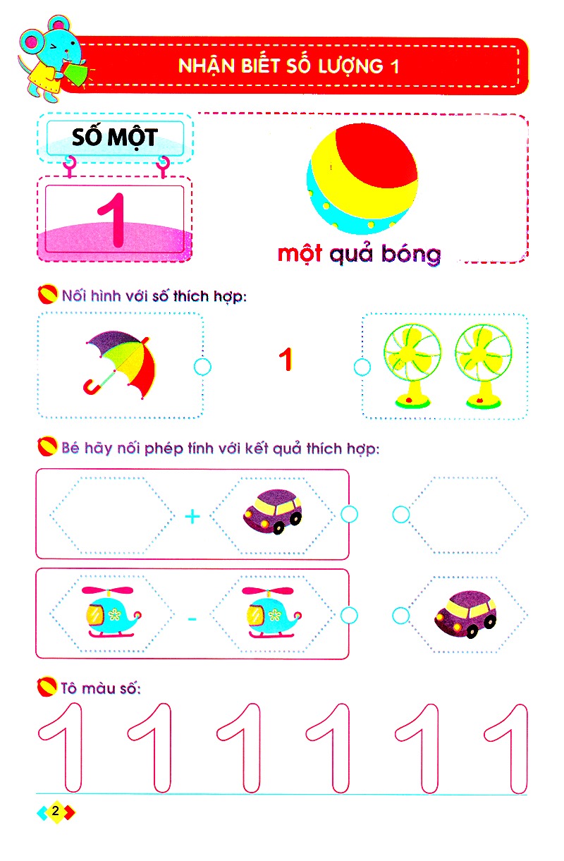 mai em vào lớp 1 - vở bé làm quen với toán - dành cho trẻ mẫu giáo (tái bản 2024)