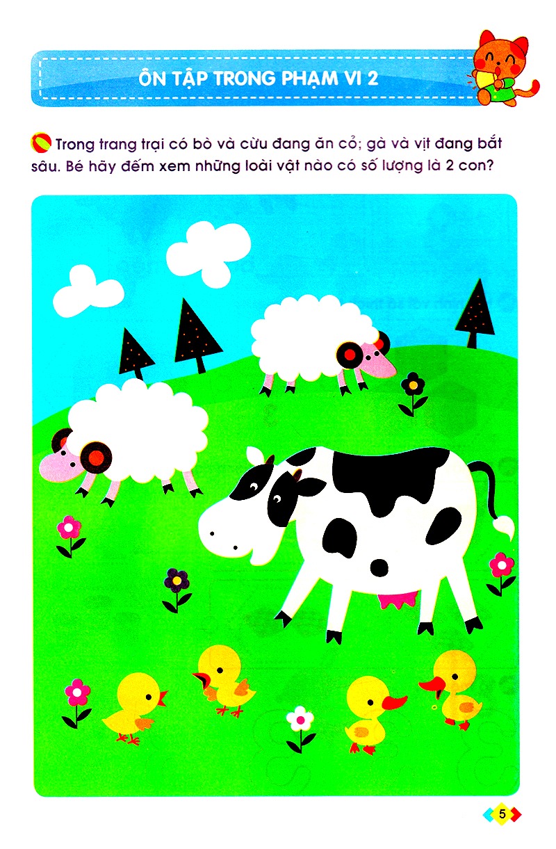 mai em vào lớp 1 - vở bé làm quen với toán - dành cho trẻ mẫu giáo (tái bản 2024)