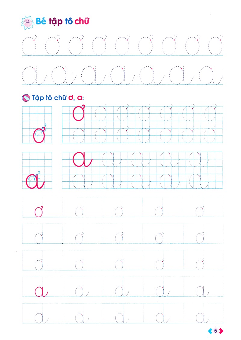 mai em vào lớp 1 - vở tập tô chữ mẫu giáo (dành cho trẻ 5-6 tuổi) (tái bản 2024)