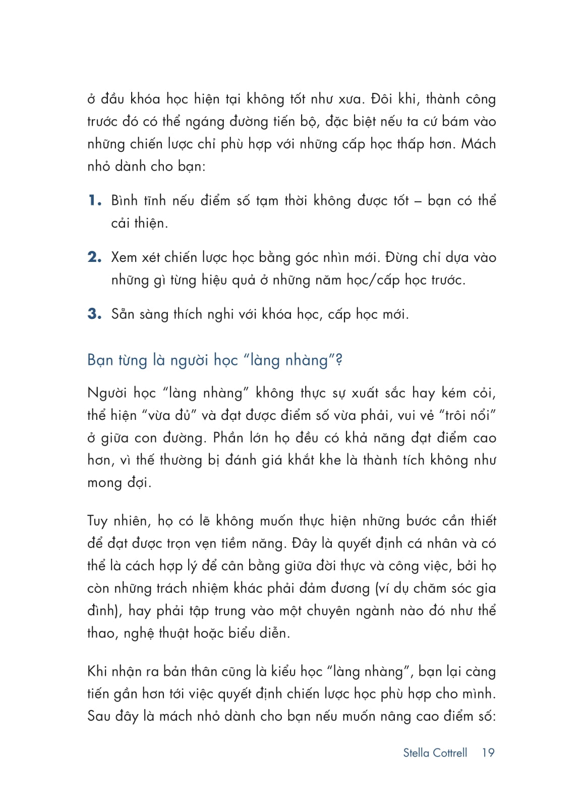 mài giũa kỹ năng - vượt trội điểm số