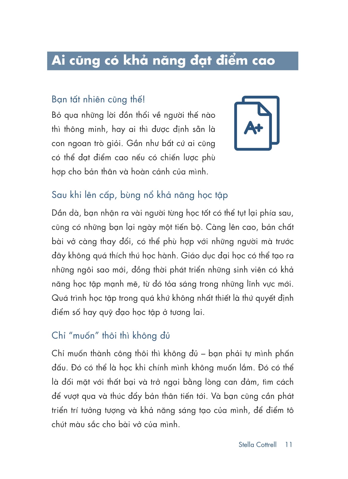 mài giũa kỹ năng - vượt trội điểm số