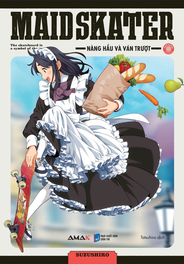 Maid Skater - The Skateboard Is A Symbol Of The Maid - Nang Hau Va Van Truot - Tang Kem Bia Ao + Photostrip Bookmark