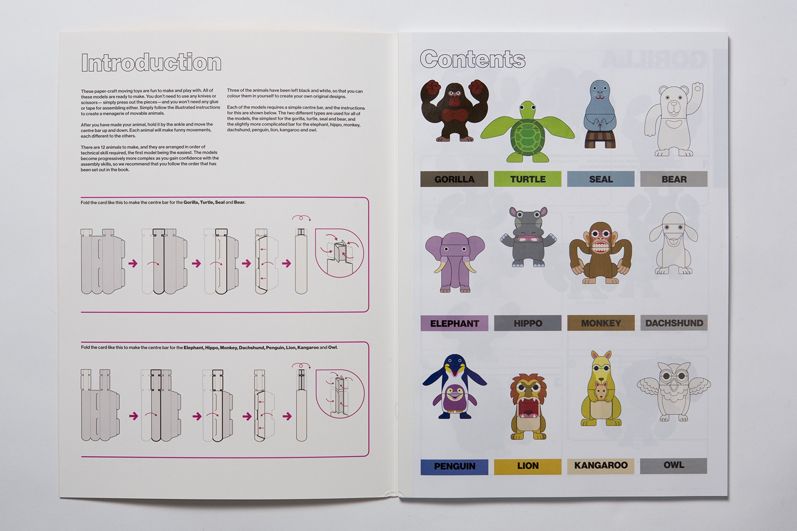 make and move: animals