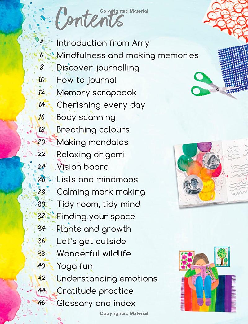 making memories - practice mindfulness, learn to journal and scrapbook, find calm every day