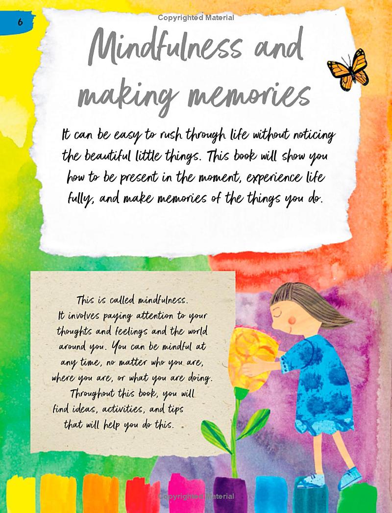 making memories - practice mindfulness, learn to journal and scrapbook, find calm every day