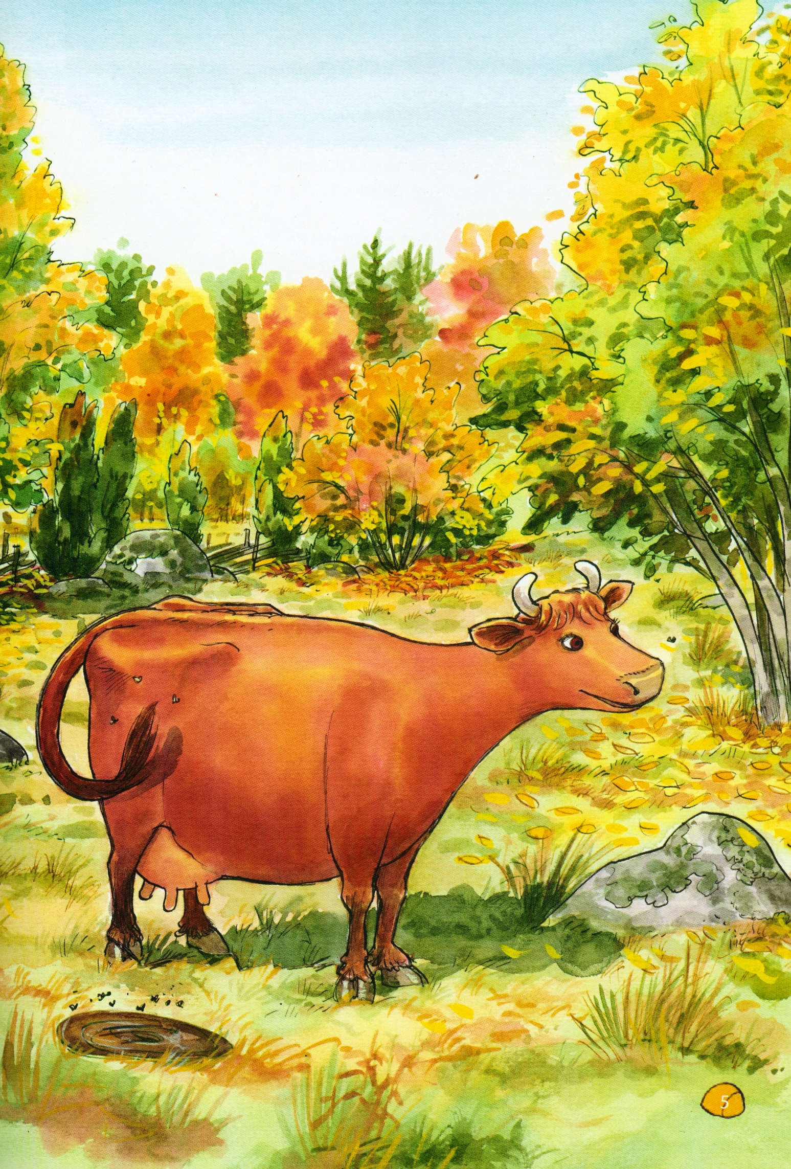 mamma moo và chú quạ rắc rối - mamma moo dựng chòi