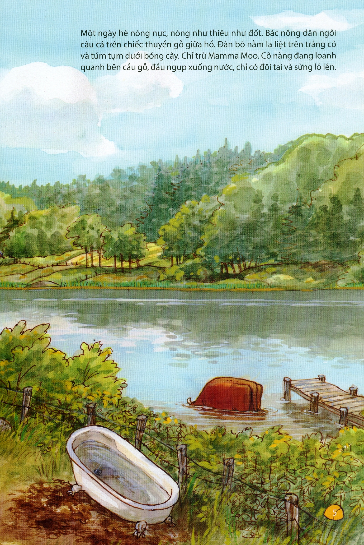 mamma moo và chú quạ rắc rối - nhanh lên nào, mamma moo!