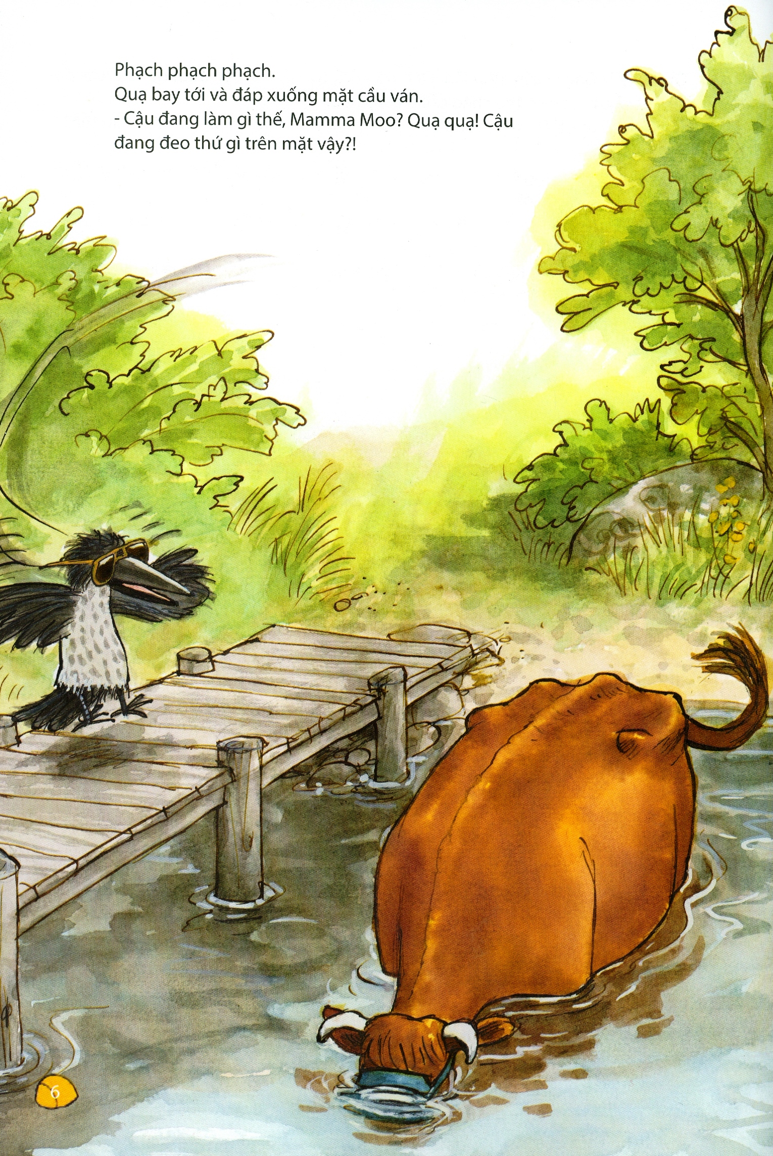 mamma moo và chú quạ rắc rối - nhanh lên nào, mamma moo!