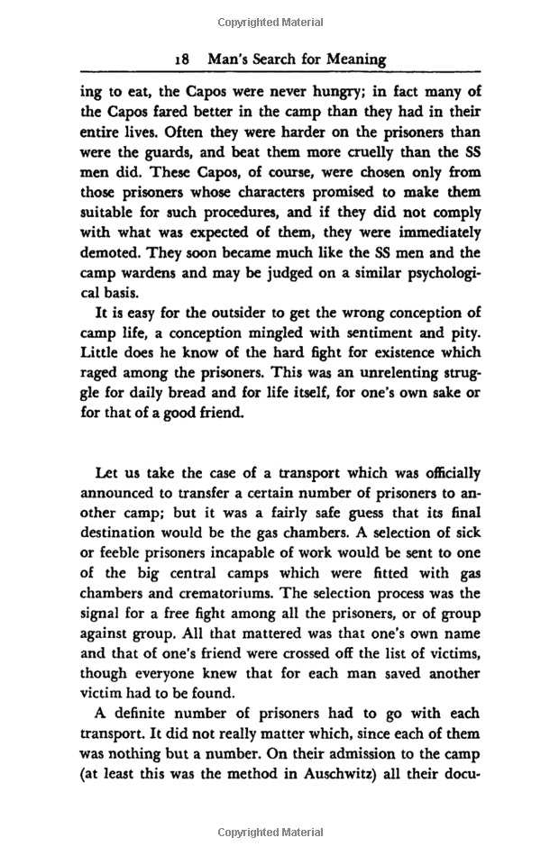 man's search for meaning