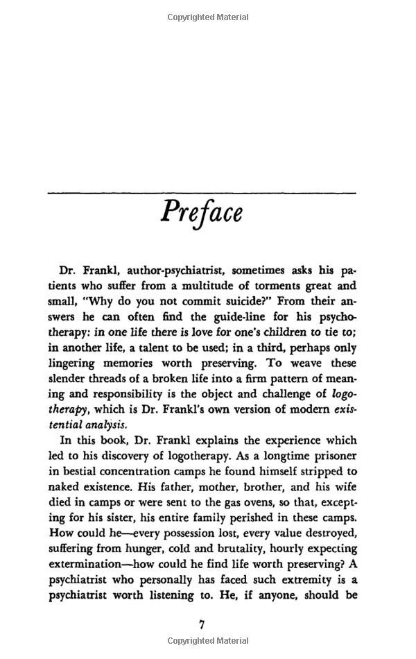 man's search for meaning