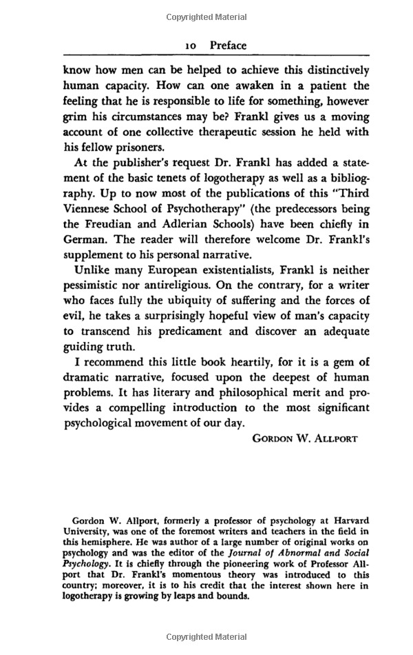 man's search for meaning