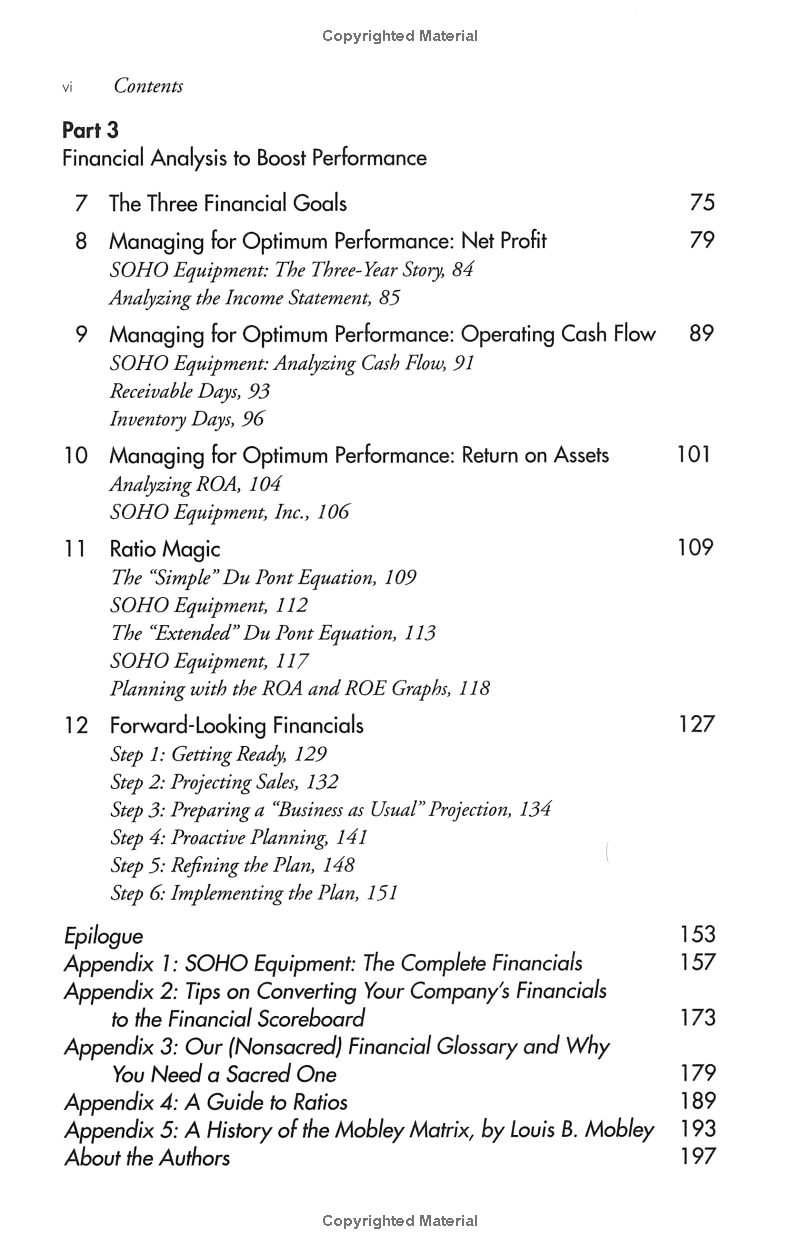 managing by the numbers: a commonsense guide to understanding and using your company's financials