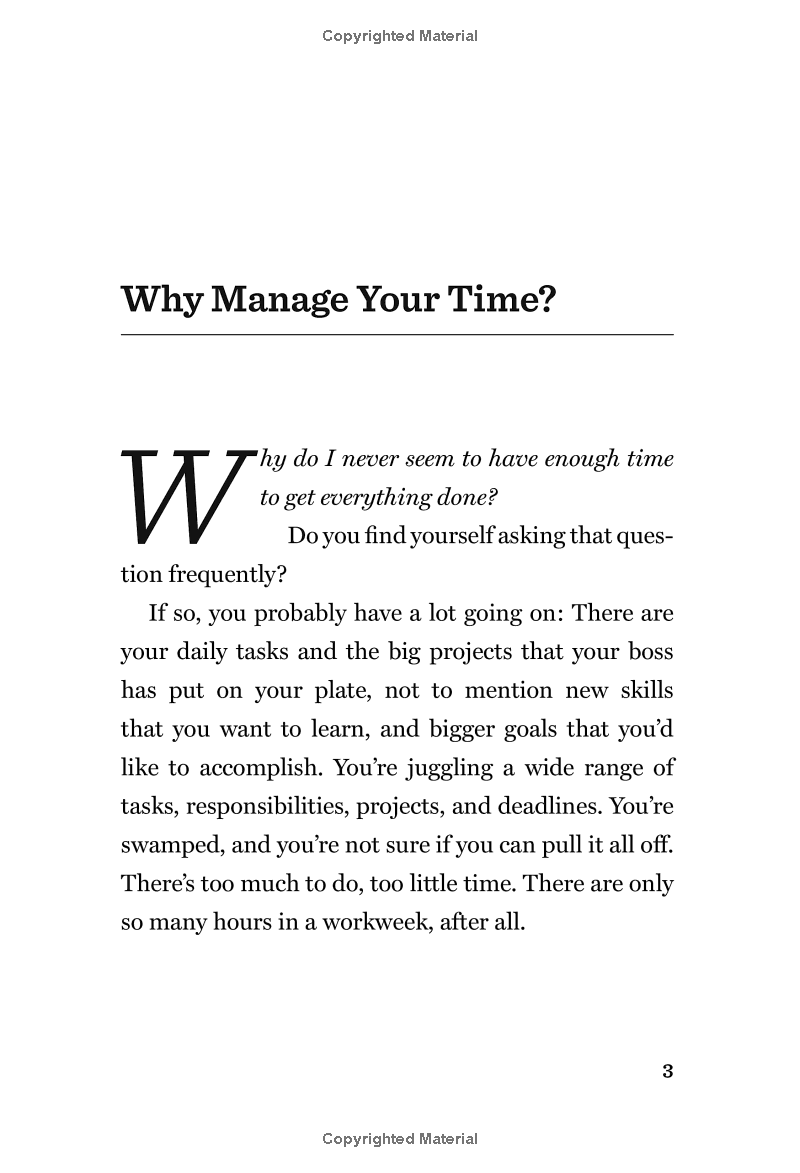 managing time (hbr 20-minute manager series)