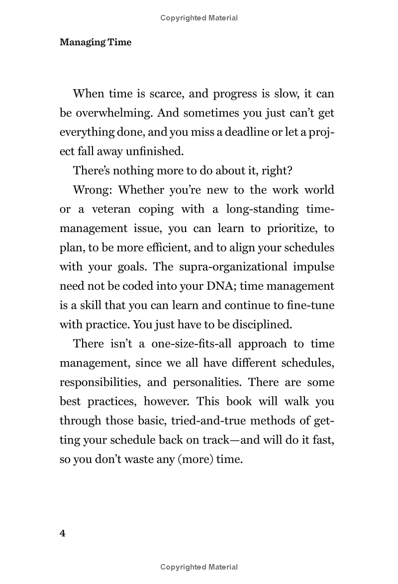 managing time (hbr 20-minute manager series)