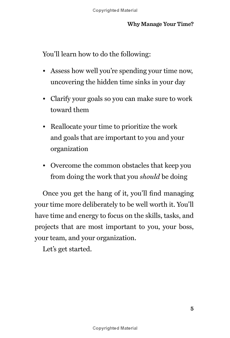 managing time (hbr 20-minute manager series)