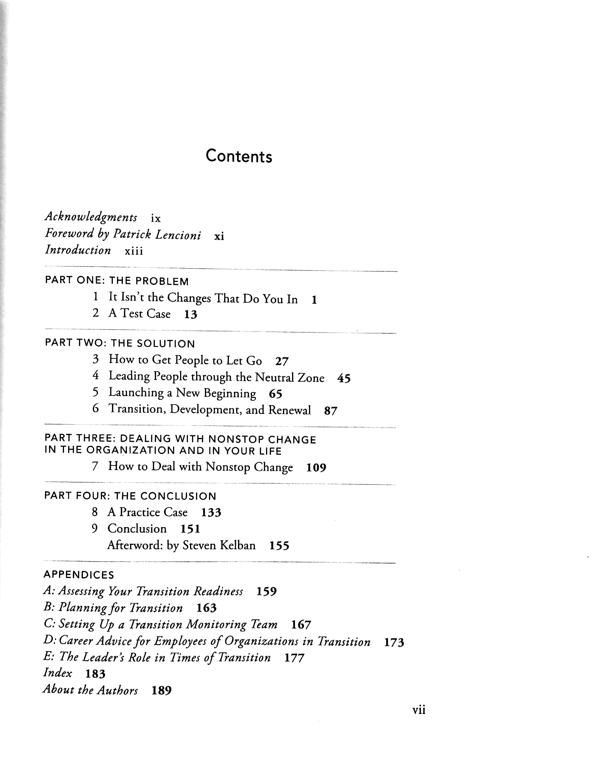 managing transitions (25th anniversary edition): making the most of change