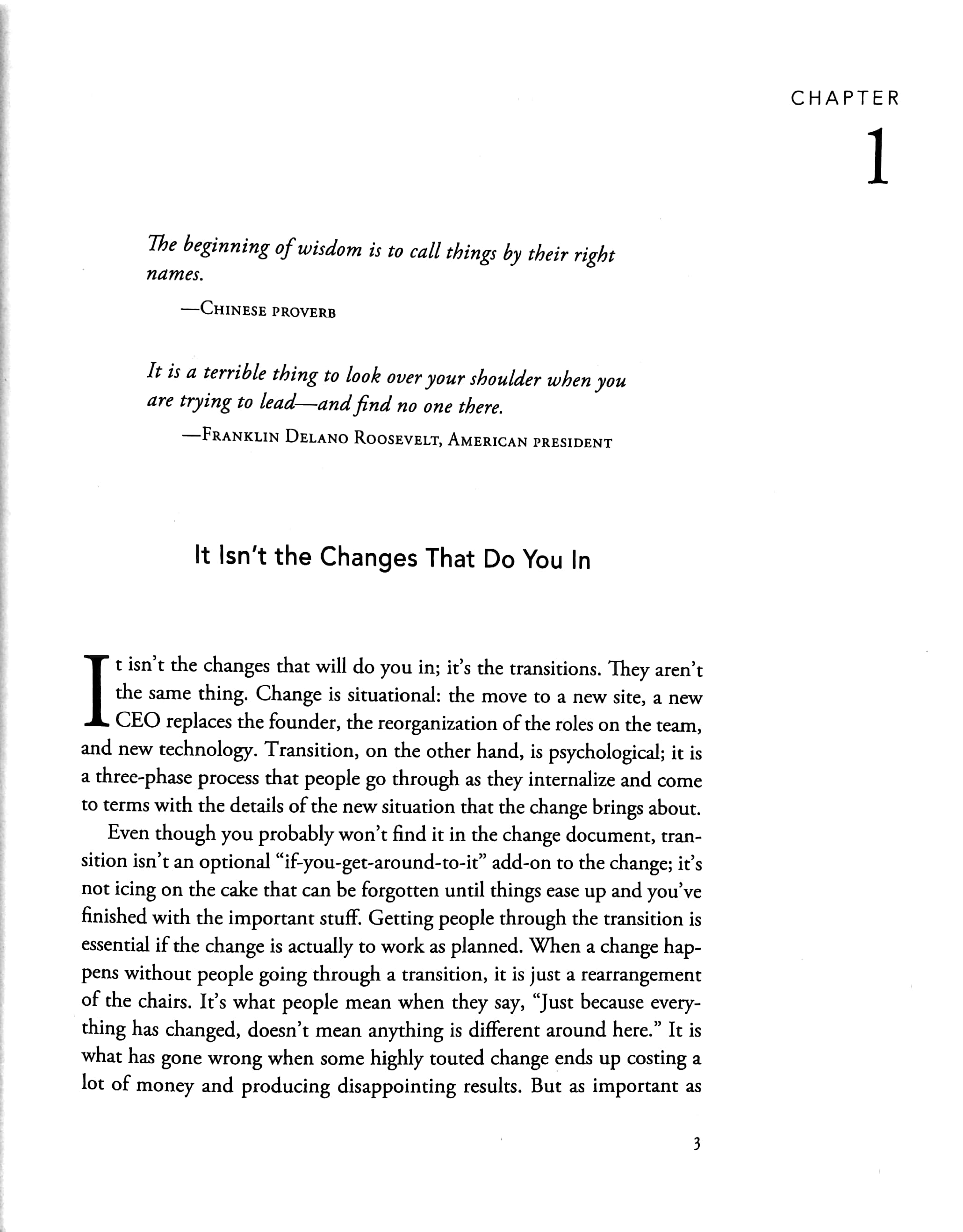 managing transitions (25th anniversary edition): making the most of change