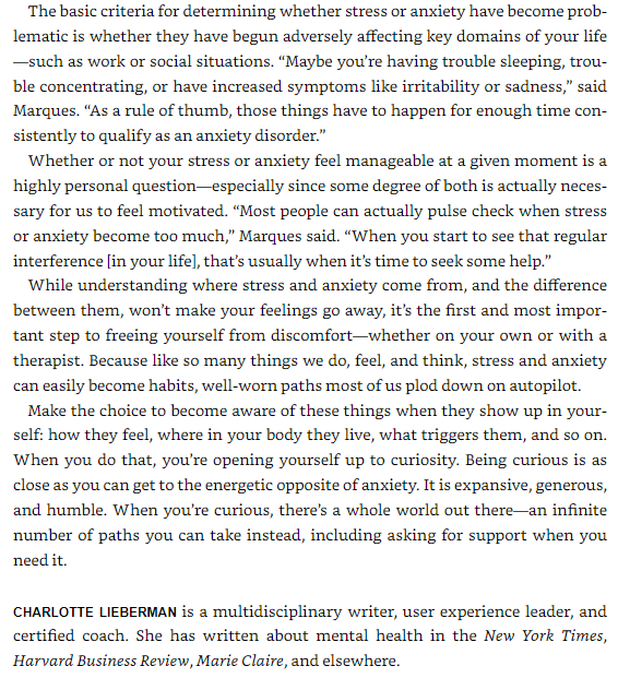 managing your anxiety (hbr emotional intelligence series)