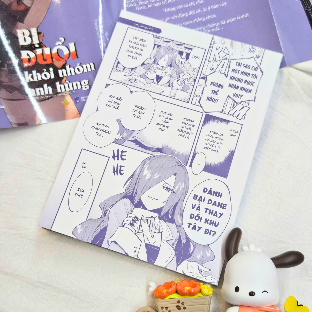 [manga] bị đuổi khỏi nhóm anh hùng, tôi muốn sống tự do tự tại ở vương đô - tập 3