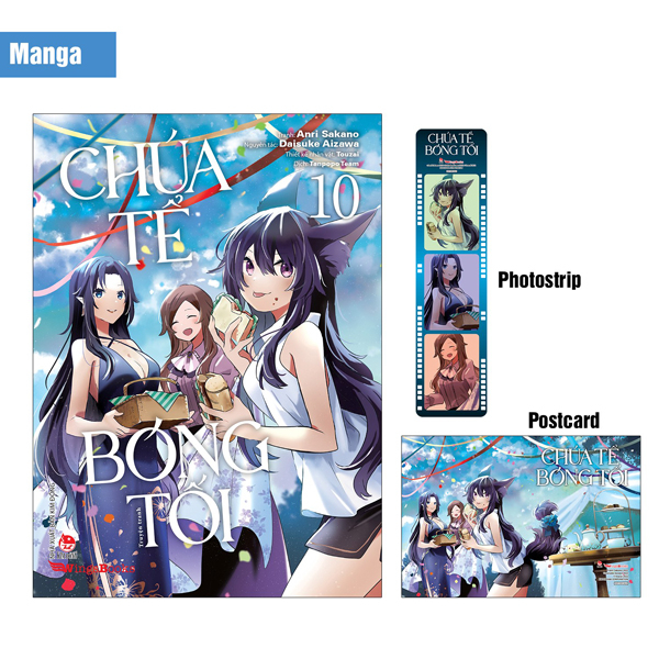 [manga] chúa tể bóng tối - tập 10 - tặng kèm postcard + photostrip