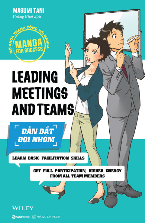 manga for success - mở khóa thành công với manga - leading meetings and teams - dẫn dắt đội nhóm