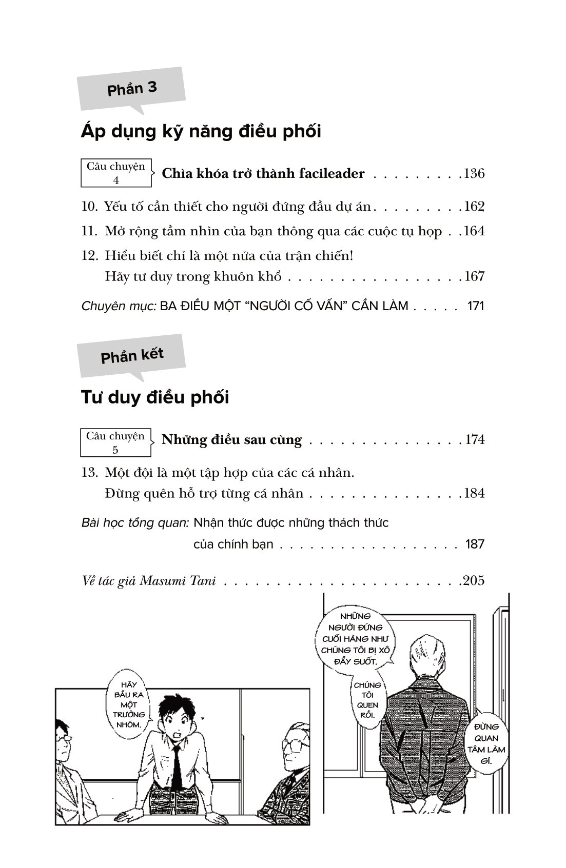 manga for success - mở khóa thành công với manga - leading meetings and teams - dẫn dắt đội nhóm
