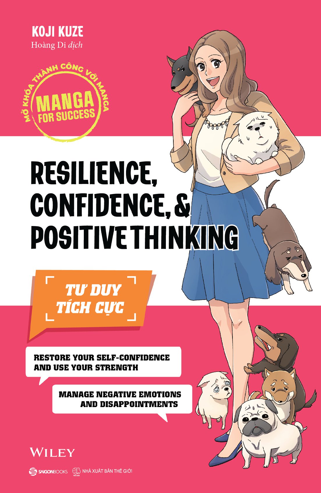 manga for success - mở khóa thành công với manga - resilience, confidence and positive thinking - tư duy tích cực