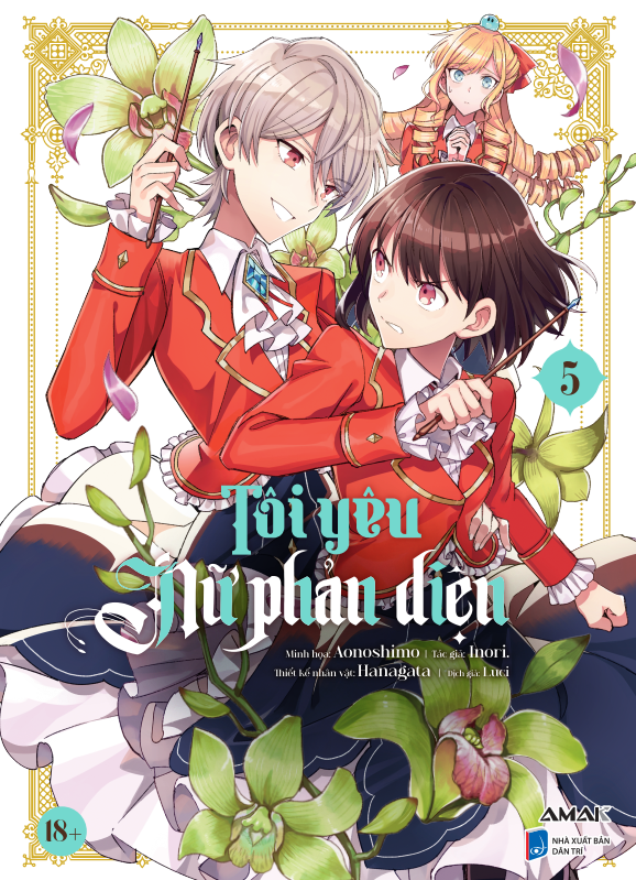 [manga] tôi yêu nữ phản diện - tập 5 - tặng kèm bookmark phủ nhung + postcard phủ nhung + pop-up card