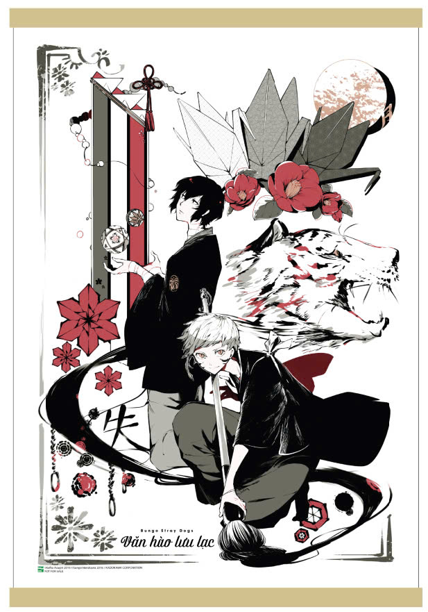 [manga] văn hào lưu lạc - tập 24 - bản sưu tầm - tặng kèm postcard nhân vật + tapestry