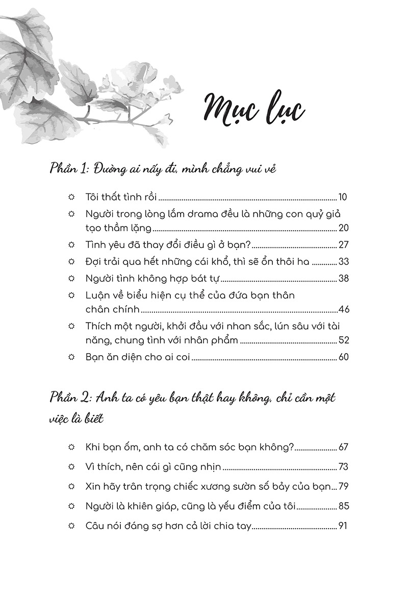 mạnh dạn buông bỏ khi tình không tỏ