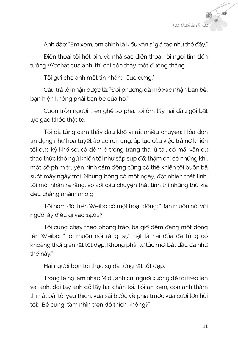 mạnh dạn buông bỏ khi tình không tỏ