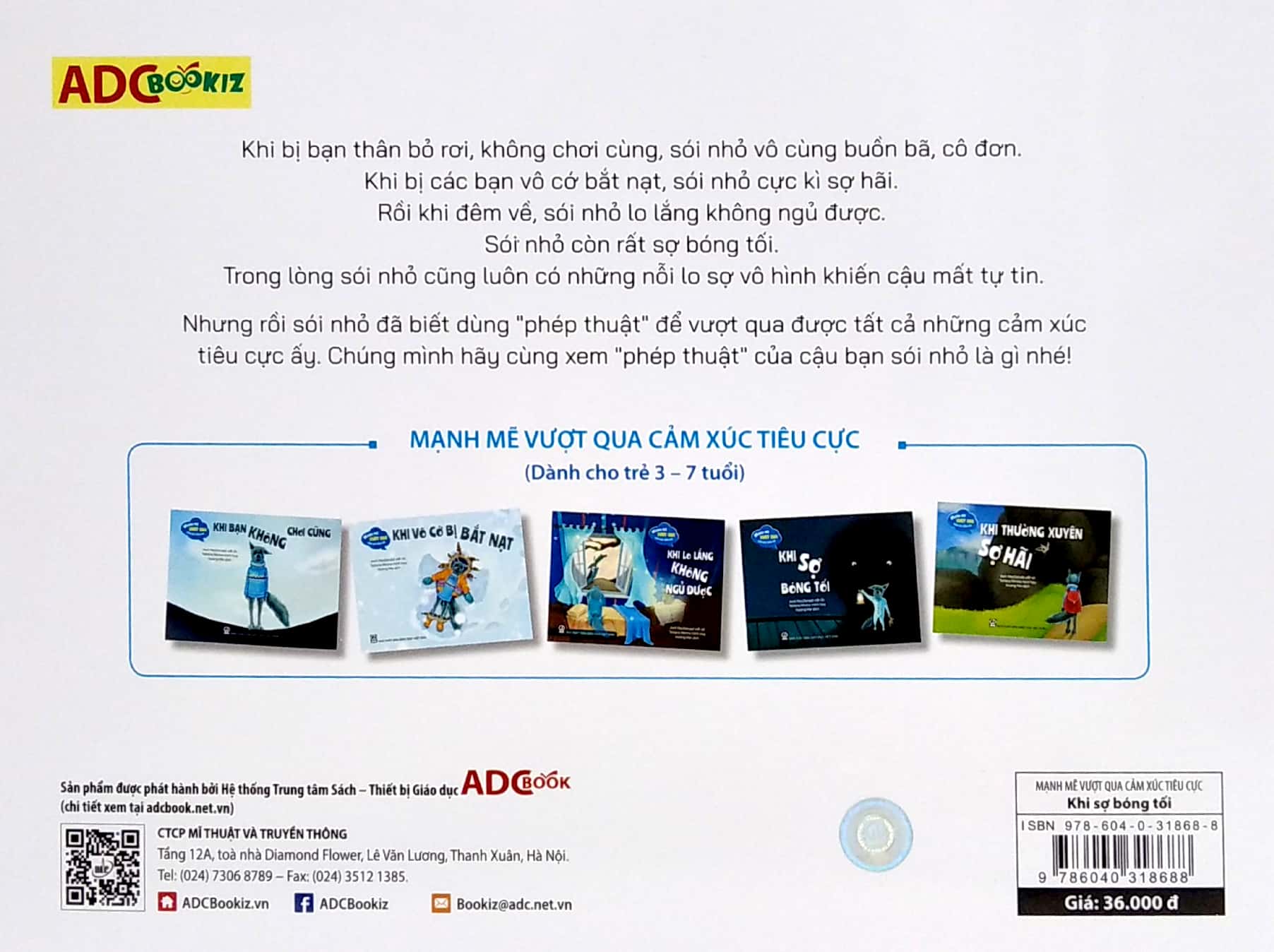 mạnh mẽ vượt qua cảm xúc tiêu cực - khi sợ bóng tối