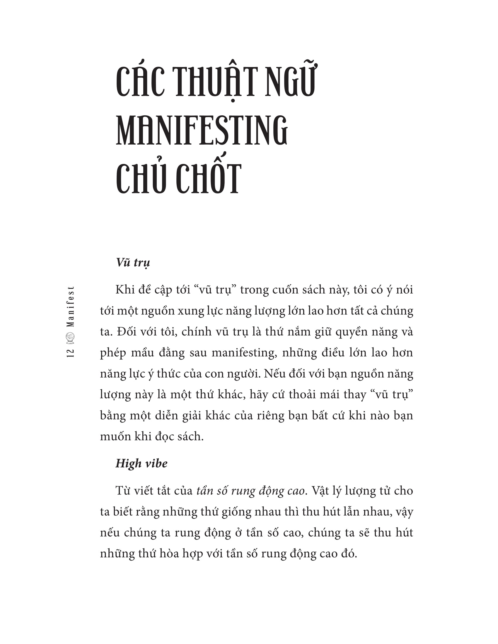 manifest - thực hành mở khóa tiềm năng vô hạn của bạn